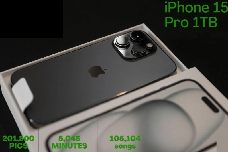 Hiện tại, giá iPhone 15 Pro 1TB chính hãng mới dao động khoảng 30,5 đến 32 triệu đồng