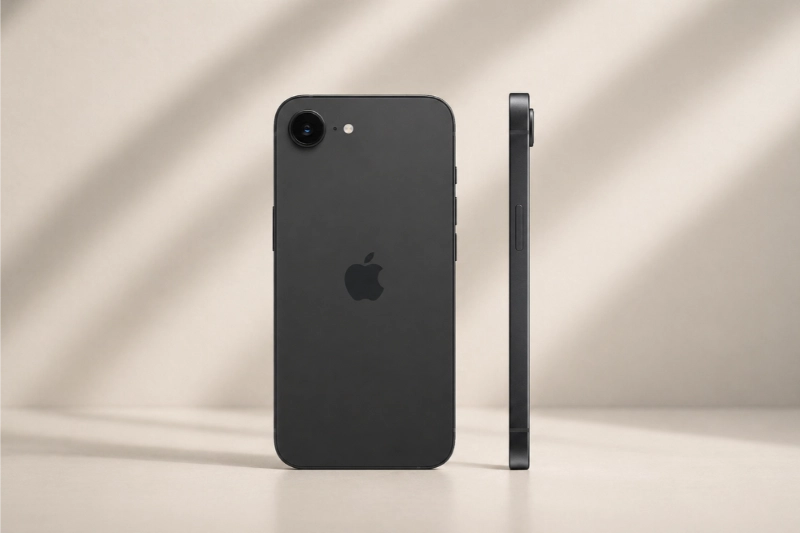 iPhone 16e màu Đen sang trọng, bền bỉ và sạch sẽ
