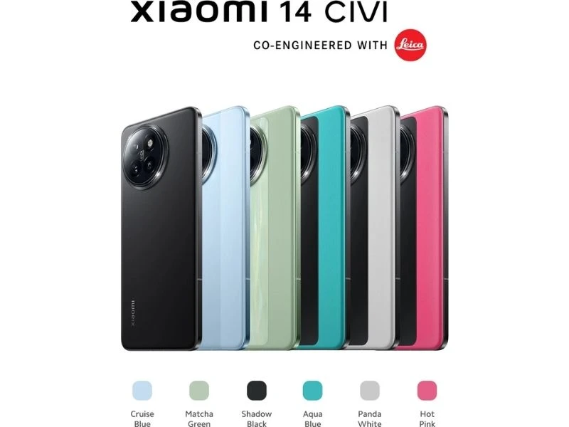 Các màu sắc Xiaomi 14 Civi