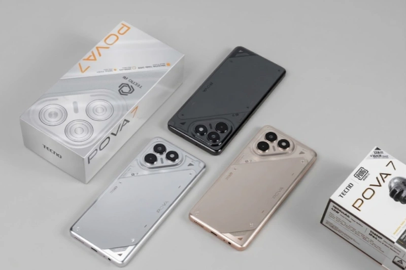 Tecno Pova 7 tiếp tục duy trì truyền thống "pin khủng" với viên pin dung lượng lên tới 6.000mAh
