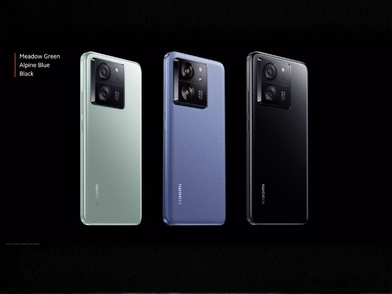 Các màu sắc Xiaomi 13T Pro