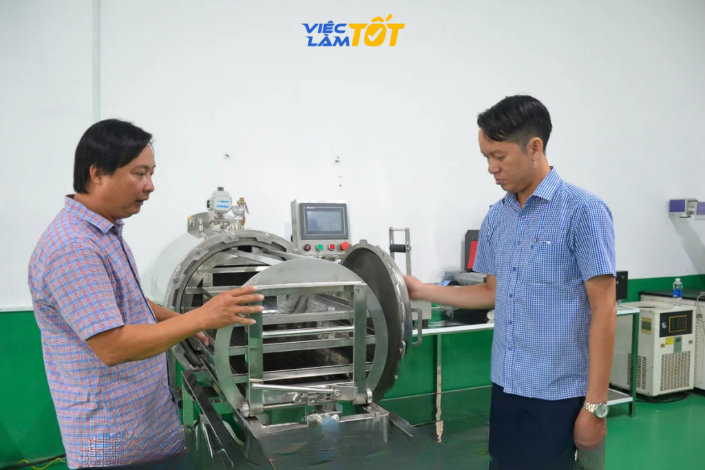 Môi trường làm việc an toàn tại KCN An Nghiệp