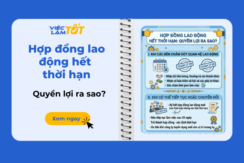 hợp đồng lao động hết thời hạn quyền lợi người lao động
