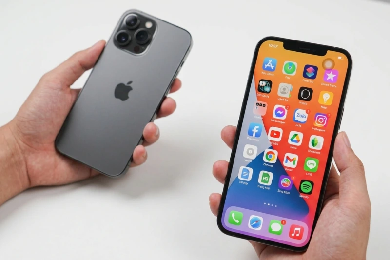 Chất lượng hiển thị của iPhone 12 Pro Max vẫn rất xuất sắc nhưng tần số quét 60Hz là điểm thua thiệt rõ ràng