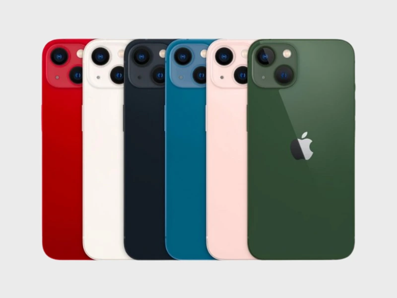 Các màu sắc iPhone 13