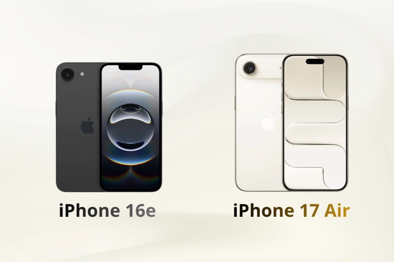 iPhone 17 Air thiết kể mòng nhẹ, độ mỏng 5.0mm