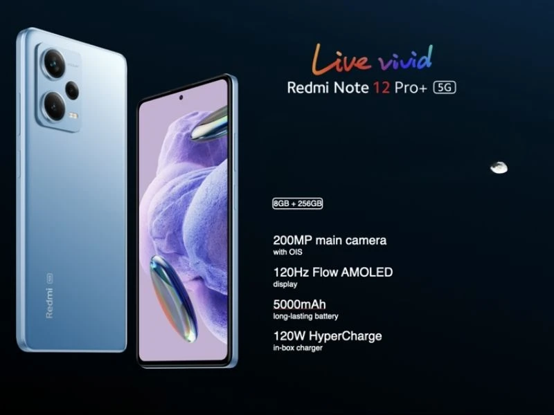 Thông số kỹ thuật Xiaomi Redmi Note 12 Pro Plus