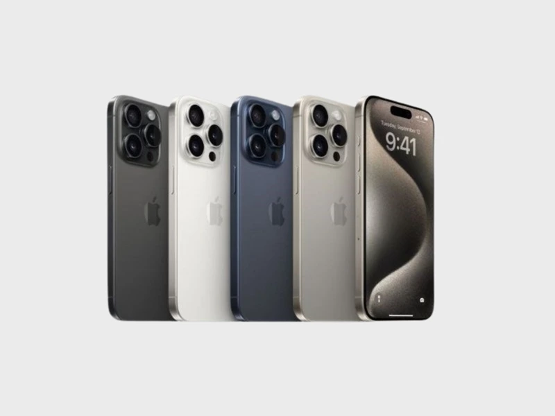 Các màu sắc iPhone 15 Pro Max