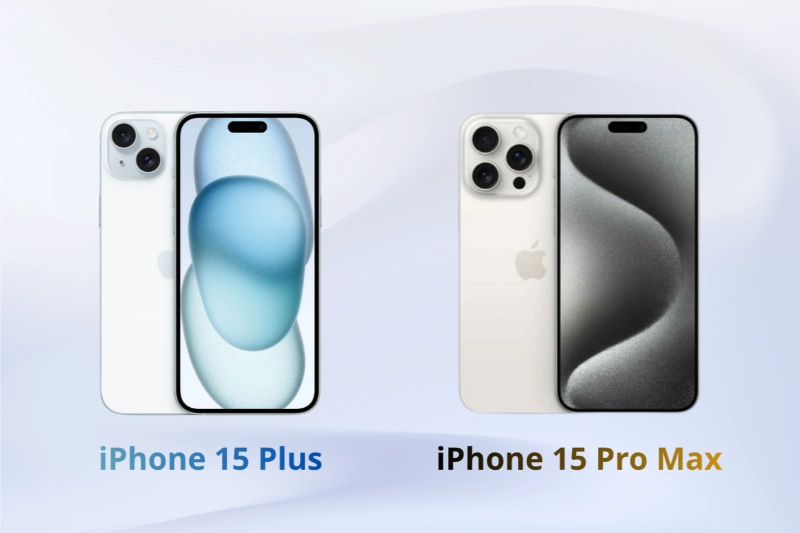 iPhone 15 Pro Max khung viền titanium, iPhone 16 Plus khung nhôm