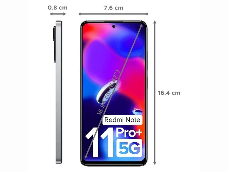 Thông số kỹ thuật Xiaomi Redmi Note 11T Pro Plus