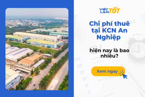 Bản đồ vị trí và chi phí thuê tại KCN An Nghiệp