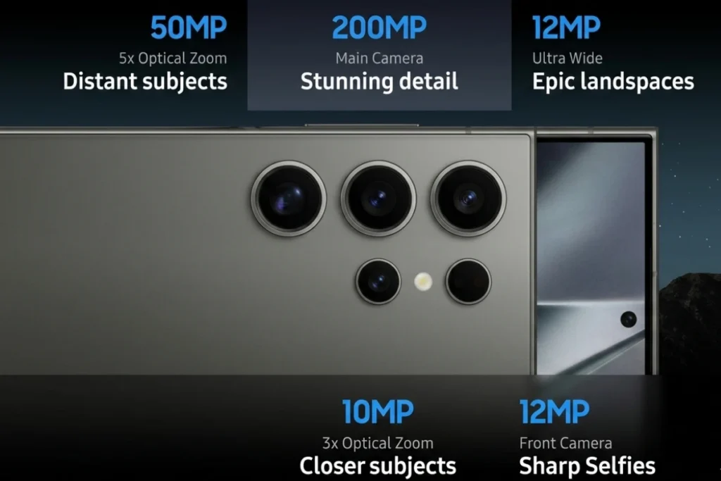 Samsung Galaxy S24 Ultra: AI Camera 200MP với ProVisual Engine