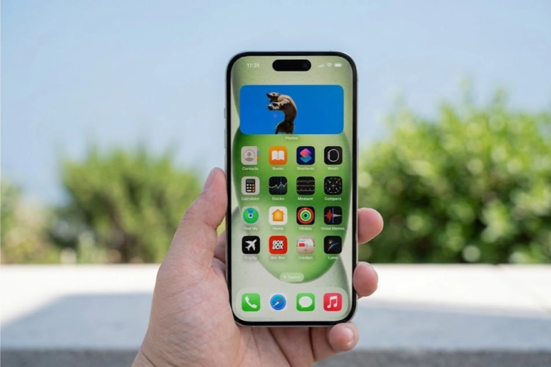 iPhone 15 có độ sáng tối đa 2.000 nits, tần số quét 60Hz.