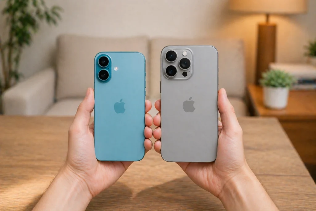 So sánh iPhone 16 và iPhone 15 Pro Max chi tiết 2026