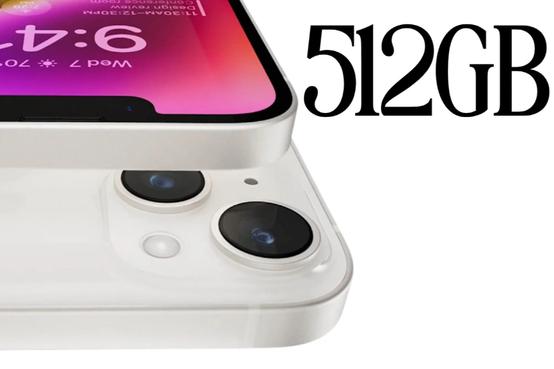 Không gian lưu trữ lên đến 512GB mang lại một sự yên tâm tuyệt đối cho quá trình sử dụng lâu dài