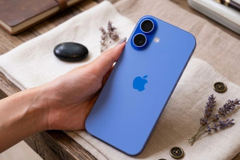iPhone 16 Plus màu Xanh Lưu Ly phù hợp cho người mệnh thủy và mệnh mộc