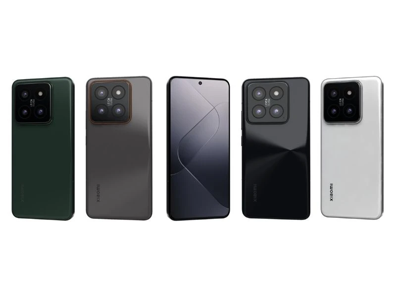 Các màu sắc Xiaomi 14 Pro