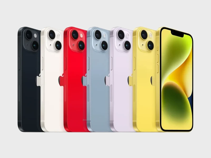 Các màu sắc iPhone 14 Plus