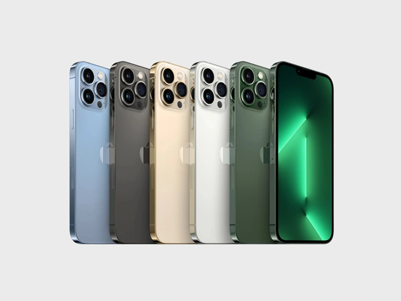 Các màu sắc iPhone 13 Pro Max