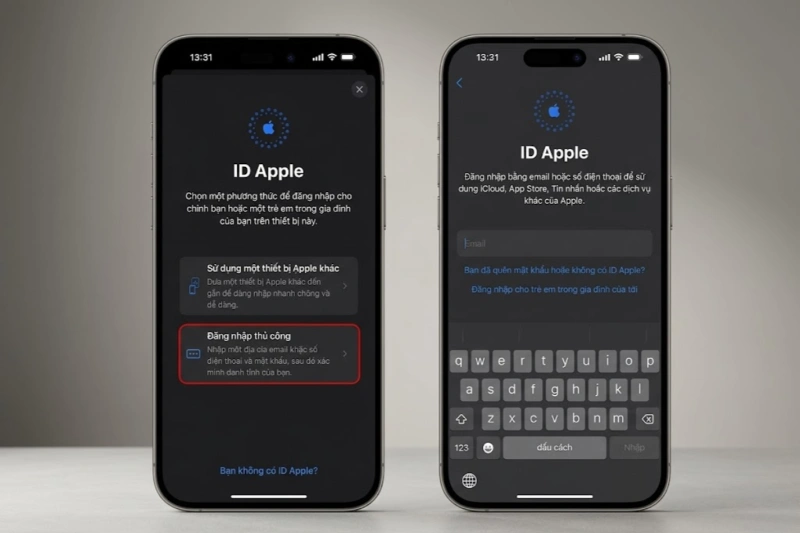 Thiết lập tài khoản Face ID và kết nối Wi-Fi ổn định giúp quá trình xác thực tài khoản diễn ra nhanh chóng