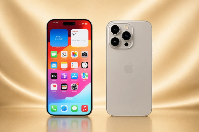 iPhone 15 Pro Max màu Titan Tự Nhiên hợp mệnh Kim, Thuỷ và Thổ