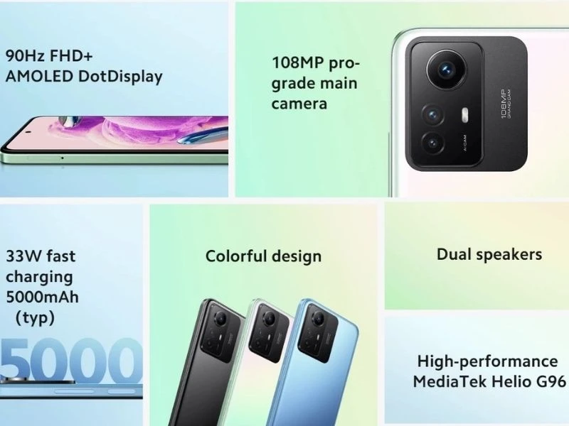 Thông số kỹ thuật Xiaomi Redmi Note 12S