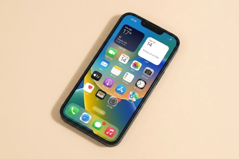 Màn hình Super Retina XDR OLED kích thước 6.1 inch của iPhone 14