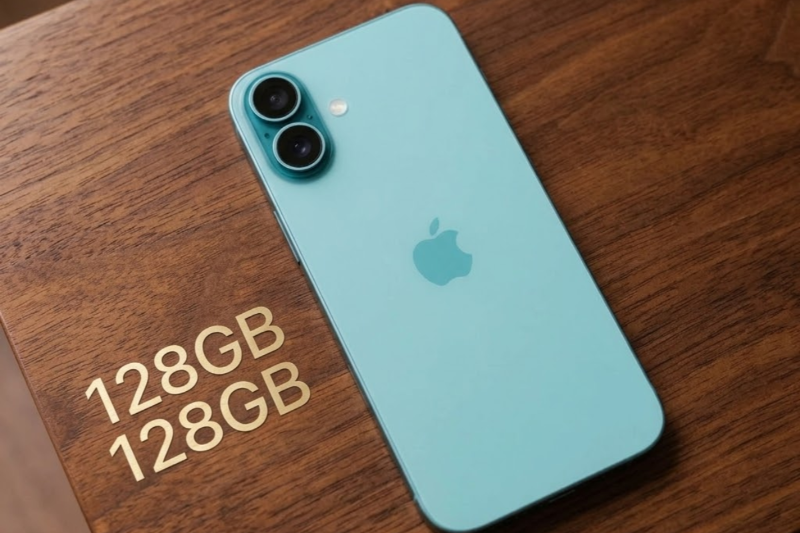 iPhone 16 bộ nhớ 128 GB