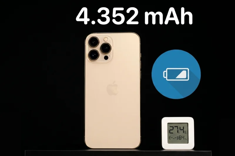 Viên pin lớn 4.352 mAh hoàn toàn đáp ứng ổn định một ngày dài làm việc trọn vẹn với các nhu cầu hỗn hợp