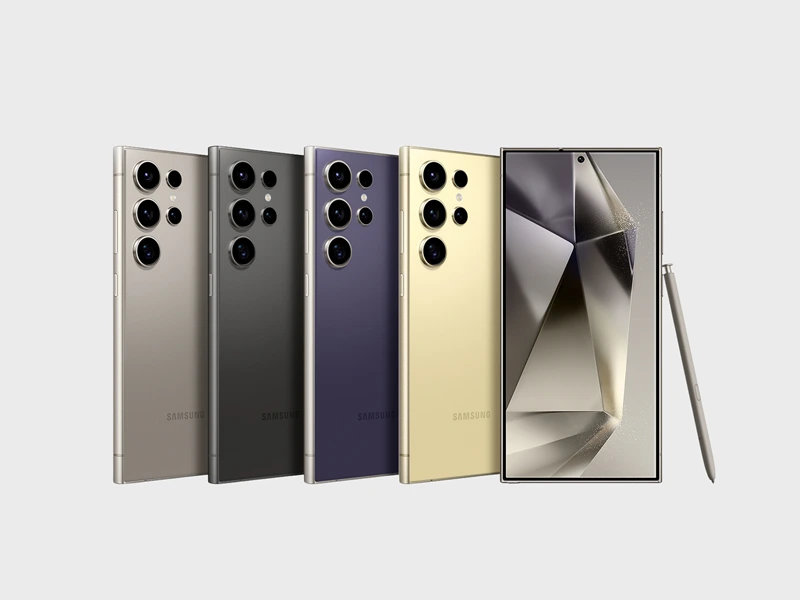Các màu sắc Samsung Galaxy S24 Ultra