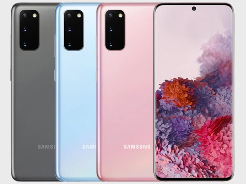 Các màu sắc Samsung S20