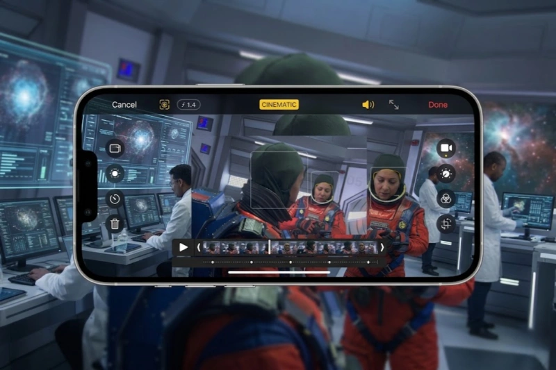 Chế độ Cinematic biến iPhone 13 Pro Max thành một máy quay phim điện ảnh thu nhỏ