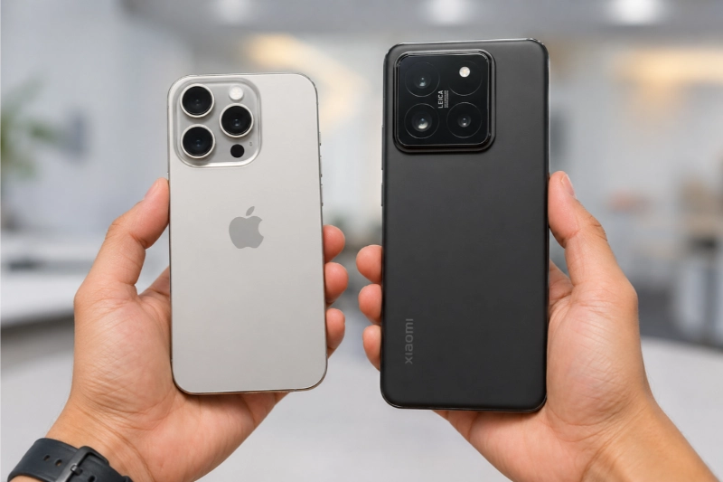 So sánh iPhone 15 Pro và Xiaomi 14 Pro: Kèo đấu giữa Titan sang trọng và công nghệ đột phá So sánh iPhone 15 Pro và Xiaomi 14 Pro