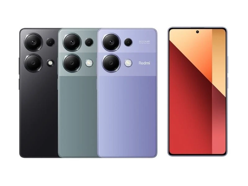 Các màu sắc Xiaomi Redmi Note 13 Pro