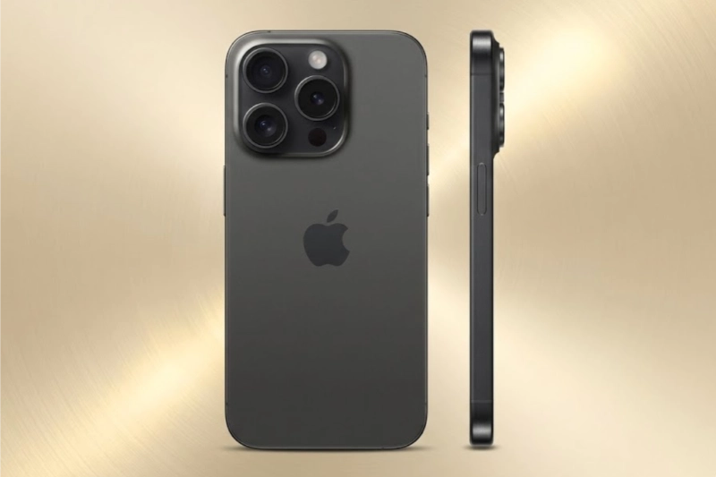 iPhone 15 Pro màu Titan Đen sang trọng, màu tối giản và giữ giá tốt.