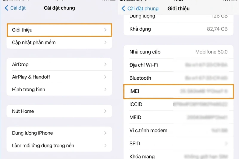 kiểm tra imei iphone trước khi mua