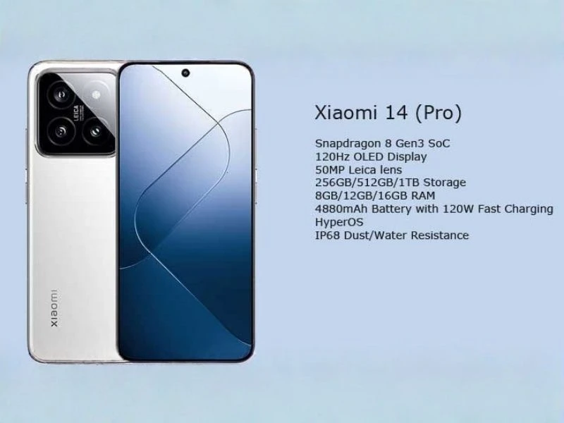 Thông số kỹ thuật Xiaomi 14 Pro