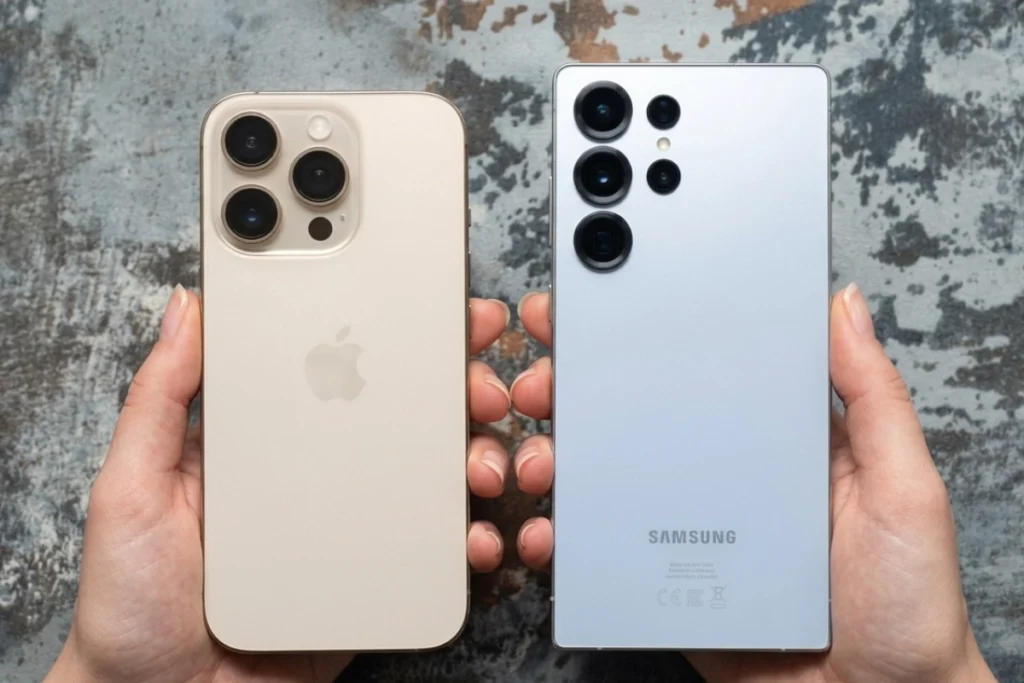 iPhone 16 Pro cũ mạnh hơn về hiệu năng và sự ổn định của hệ điều hành iOS, trong khi Samsung Galaxy S25 có tốc độ sạc nhanh hơn đáng kể
