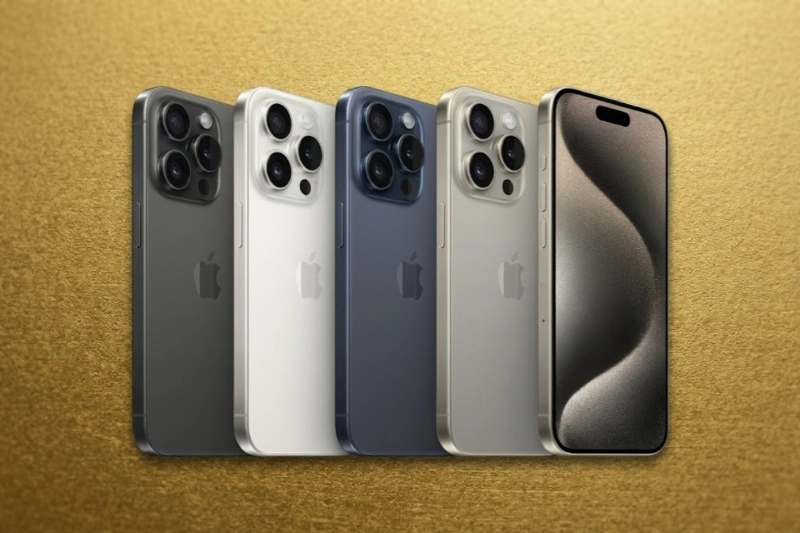 Các phiên bản màu sắc của iPhone 15 Pro