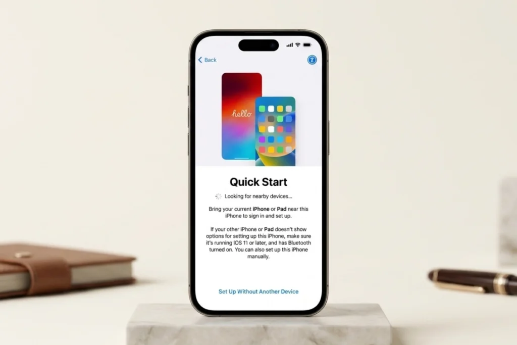 Sao chép dữ liệu iPhone dễ dàng qua Quick Start hoặc iCloud Backup