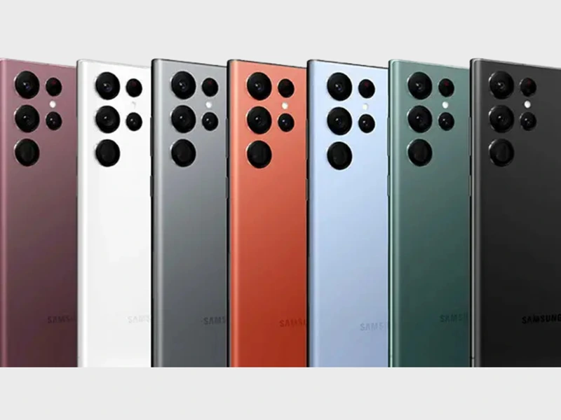 Các màu sắc Samsung S22 Ultra