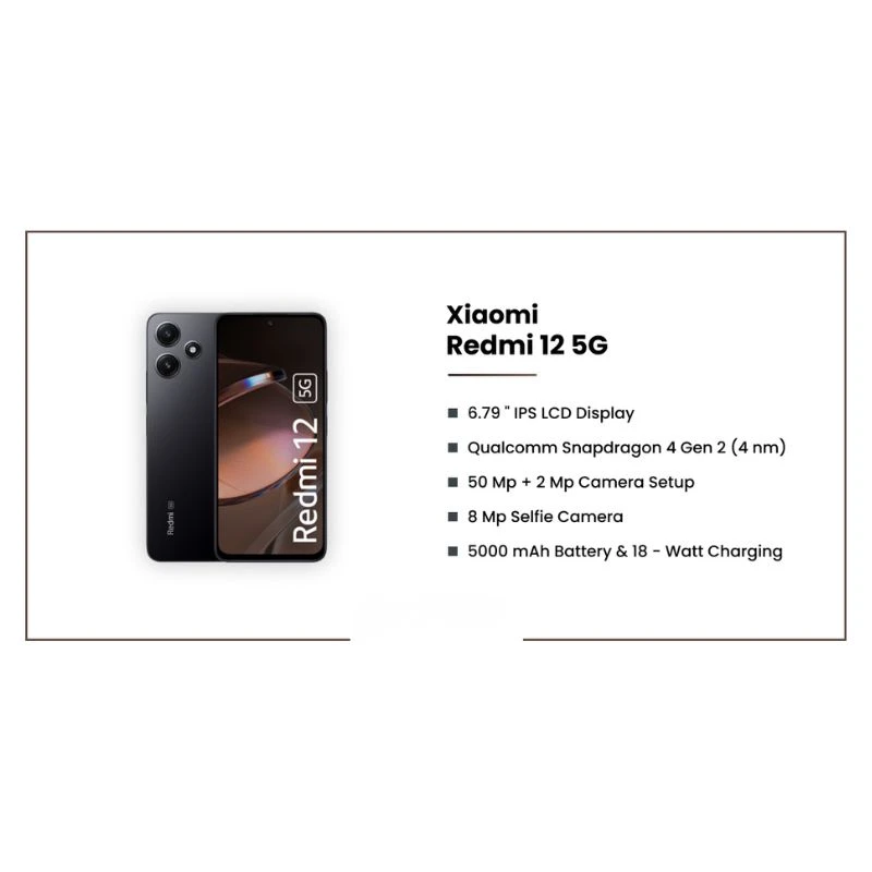 Thông số kỹ thuật Xiaomi Redmi 12 5G