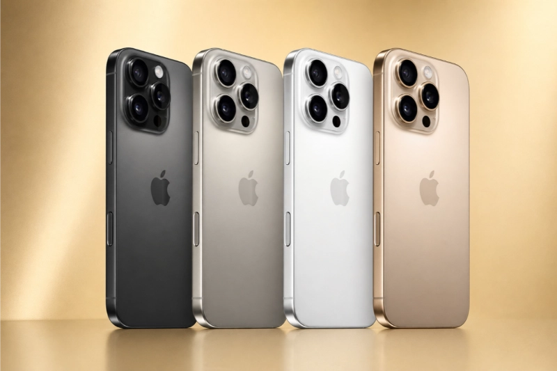 Thiết kế iPhone 16 Pro bền bỉ với khung Titanium, cạnh máy bo tròn