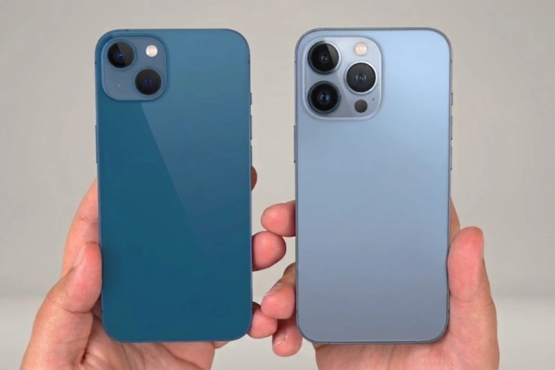 So sánh kích thước iPhone 13 và iPhone 13 Pro Max