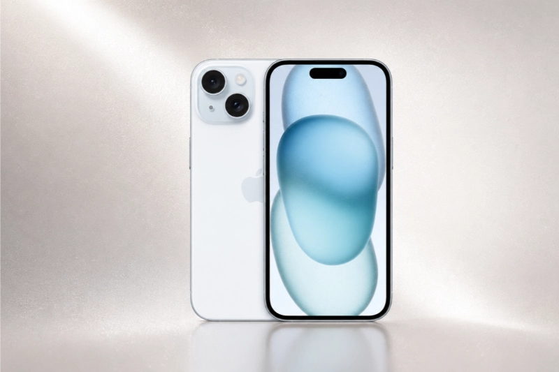 Thiết kế iPhone 15 Plus nhẹ nhàng, sang trọng, cầm nắm dễ chịu.