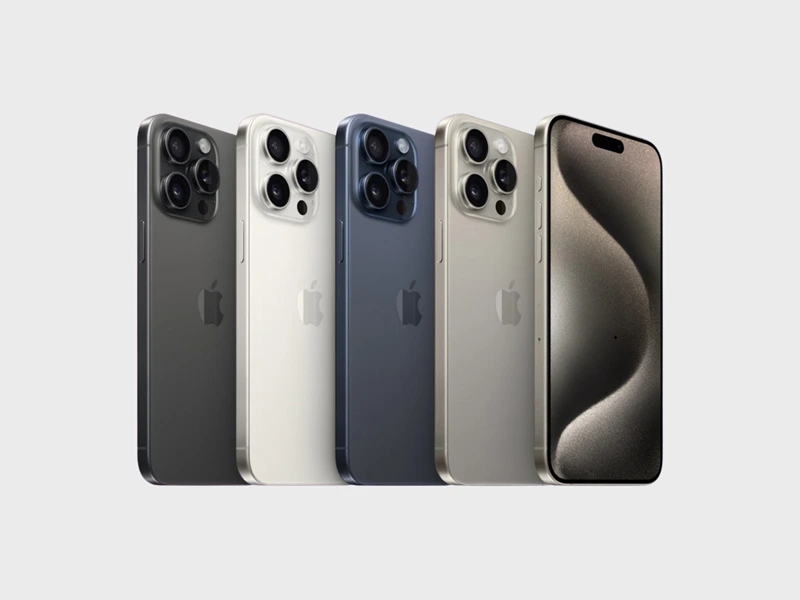 Các màu sắc iPhone 15 Pro