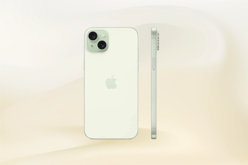 iPhone 15 Plus màu Xanh Lá, màu nhẹ nhàng và giữ giá tốt