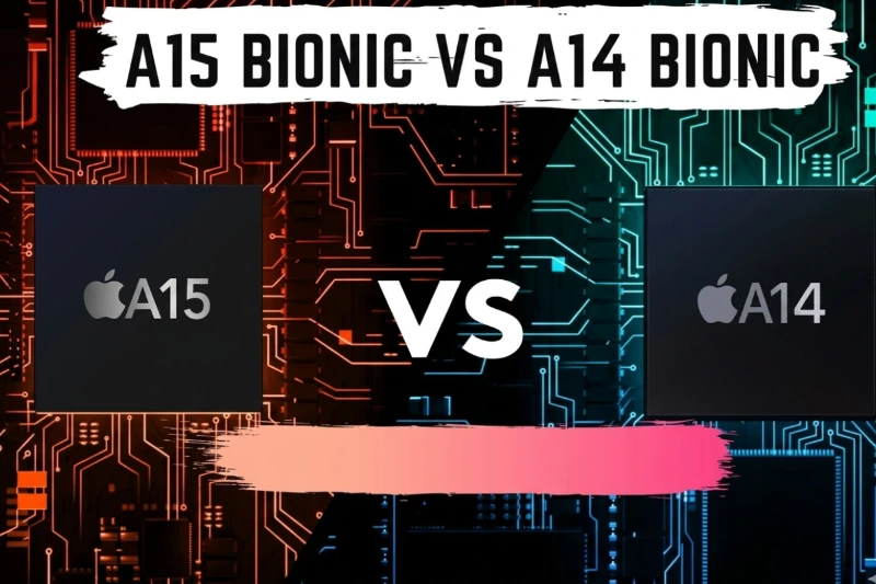 Hiệu năng iPhone 14 vượt trội với chip A15 Bionic và RAM 6GB so với iPhone 12 dùng A14 Bionic, RAM 4GB