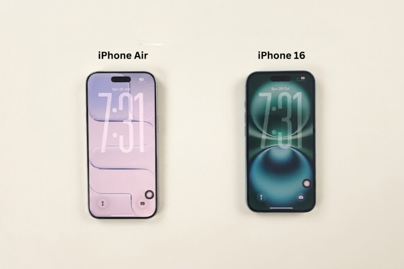 So sánh màn hình iPhone 16 và iPhone