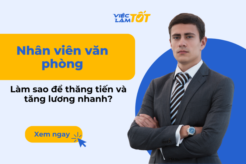 Nhân viên văn phòng: Làm sao để thăng tiến và tăng lương nhanh? Một nhân viên văn phòng đang tập trung xử lý hồ sơ trên máy tính tại văn phòng hiện đại